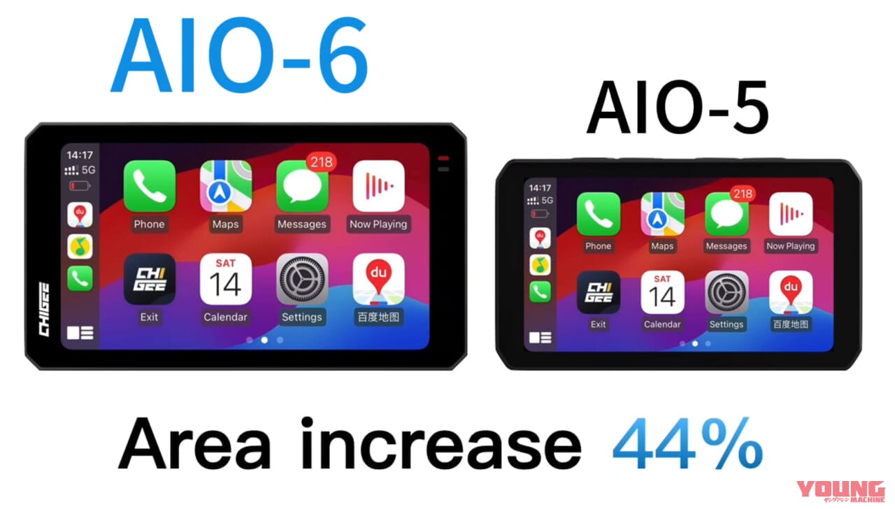 Akeeyo aio-6｜抽選でキャッシュバックもあり! バイク用スマートモニター「AIO-6」が6/29(日)までアンコール販売&抽選キャンペーン中