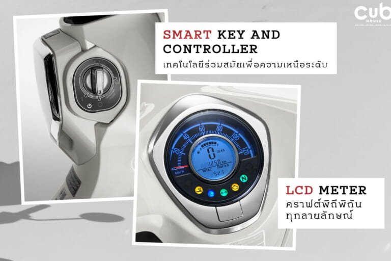 ホンダ|スーパーカブC125|タイ仕様|2025年モデル|白ボディに赤シートの新「スーパーカブC125」が登場! タイで16店舗を構えるカブハウスで販売へ【海外】