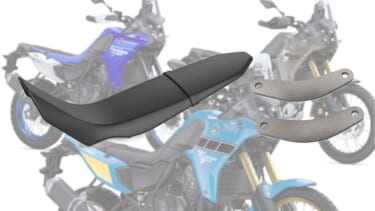 TENERE700 2025 テネレ700 純正ノーマルシート　新車外し品 TENERE700 2025 テネレ700 純正ノーマルシート 新車外し品
