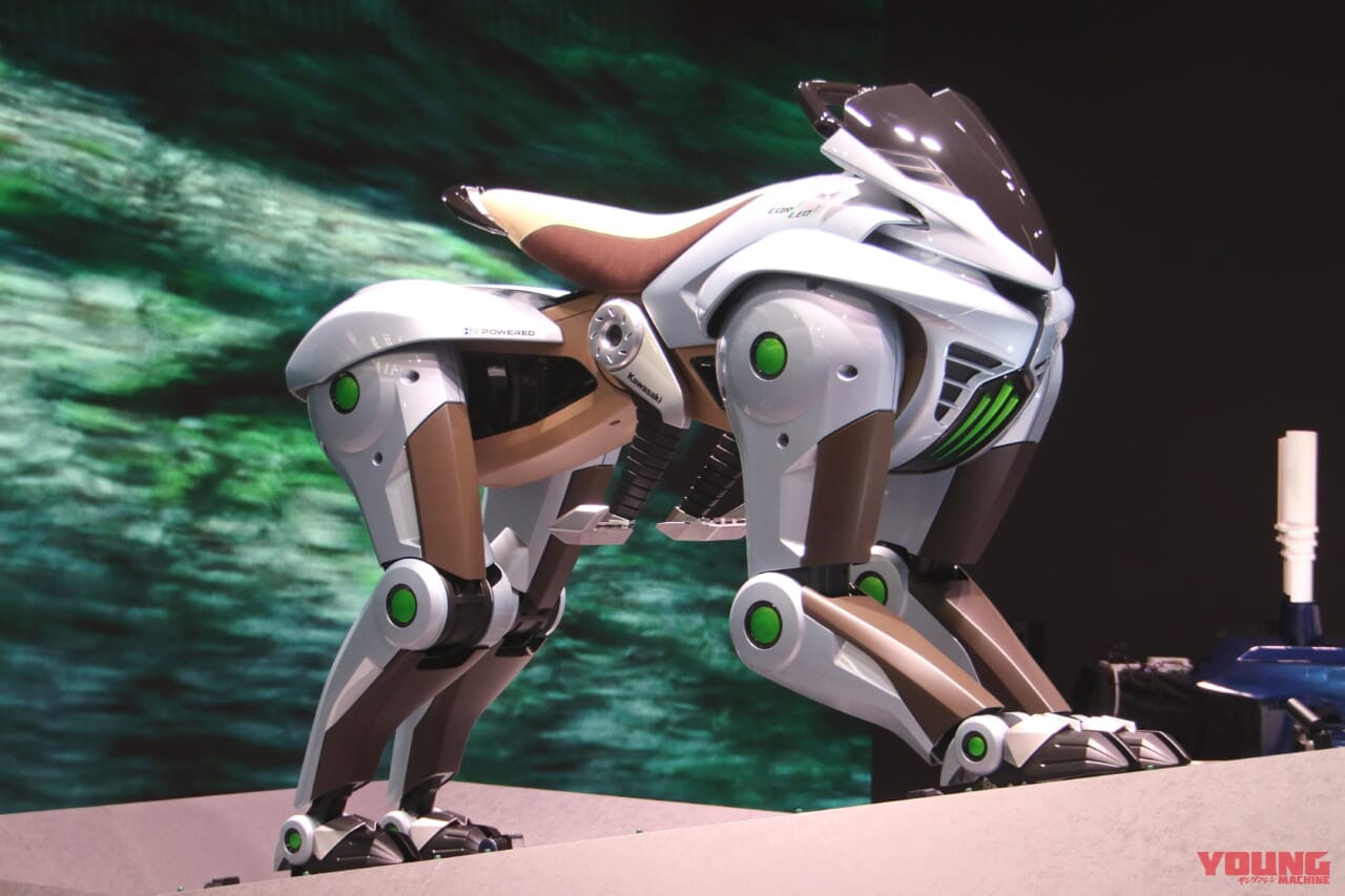 CORLEO|「2ストロークエンジン復活の狼煙」カワサキの新世代モビリティが大阪万博で公開【心臓部は開発が進む2スト水素ターボ】