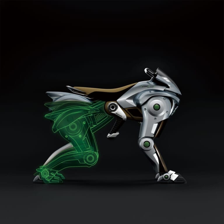 CORLEO|「2ストロークエンジン復活の狼煙」カワサキの新世代モビリティが大阪万博で公開【心臓部は開発が進む2スト水素ターボ】