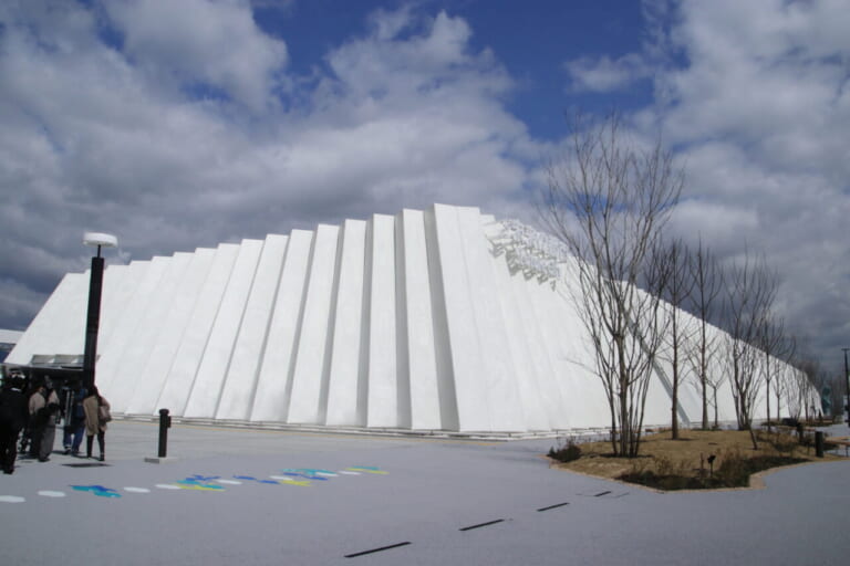 カワサキブースは「フューチャーライフ万博・未来の都市」パビリオン内|「2ストロークエンジン復活の狼煙」カワサキの新世代モビリティが大阪万博で公開【心臓部は開発が進む2スト水素ターボ】