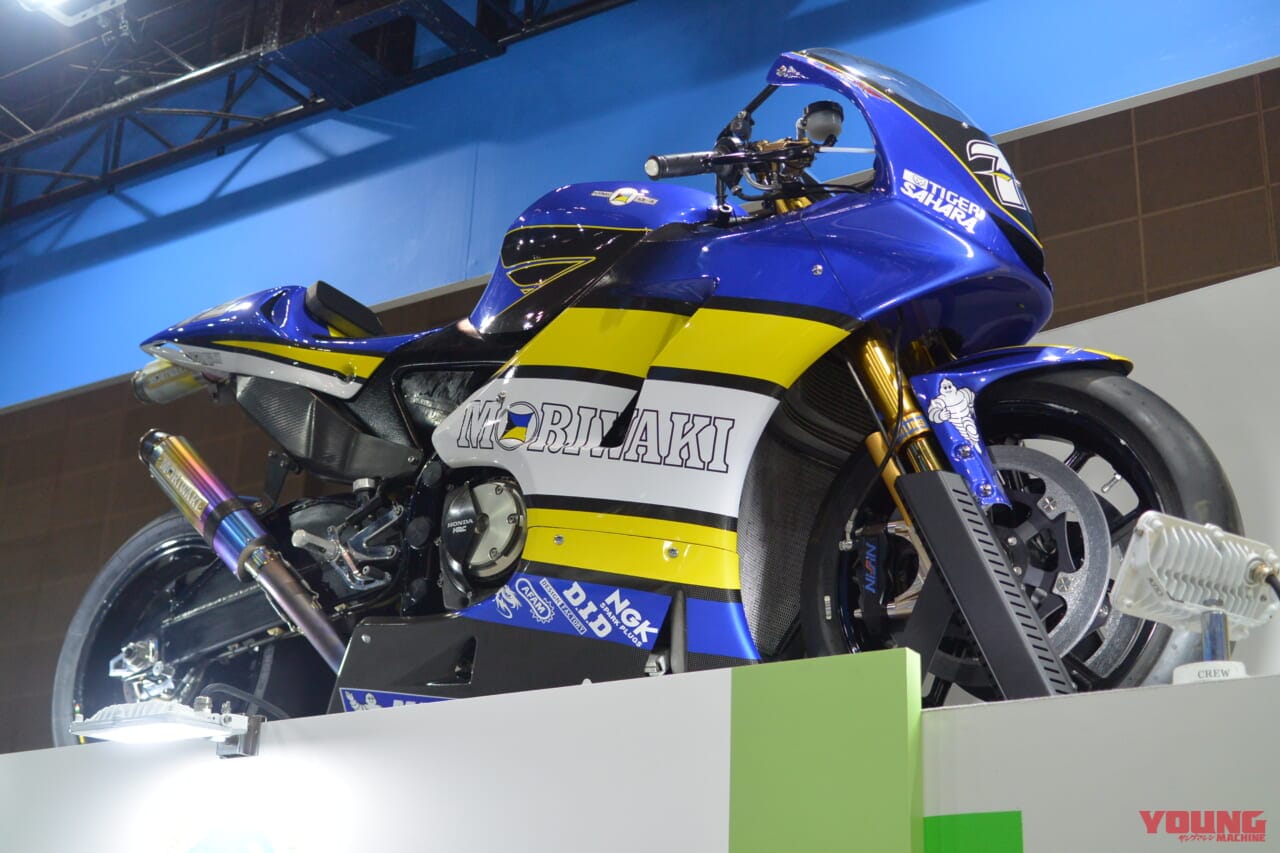 |伝説のマフラー”モリワキ フォーサイト”の復活と歴史的モデル群【当時のレースマシンも登場】