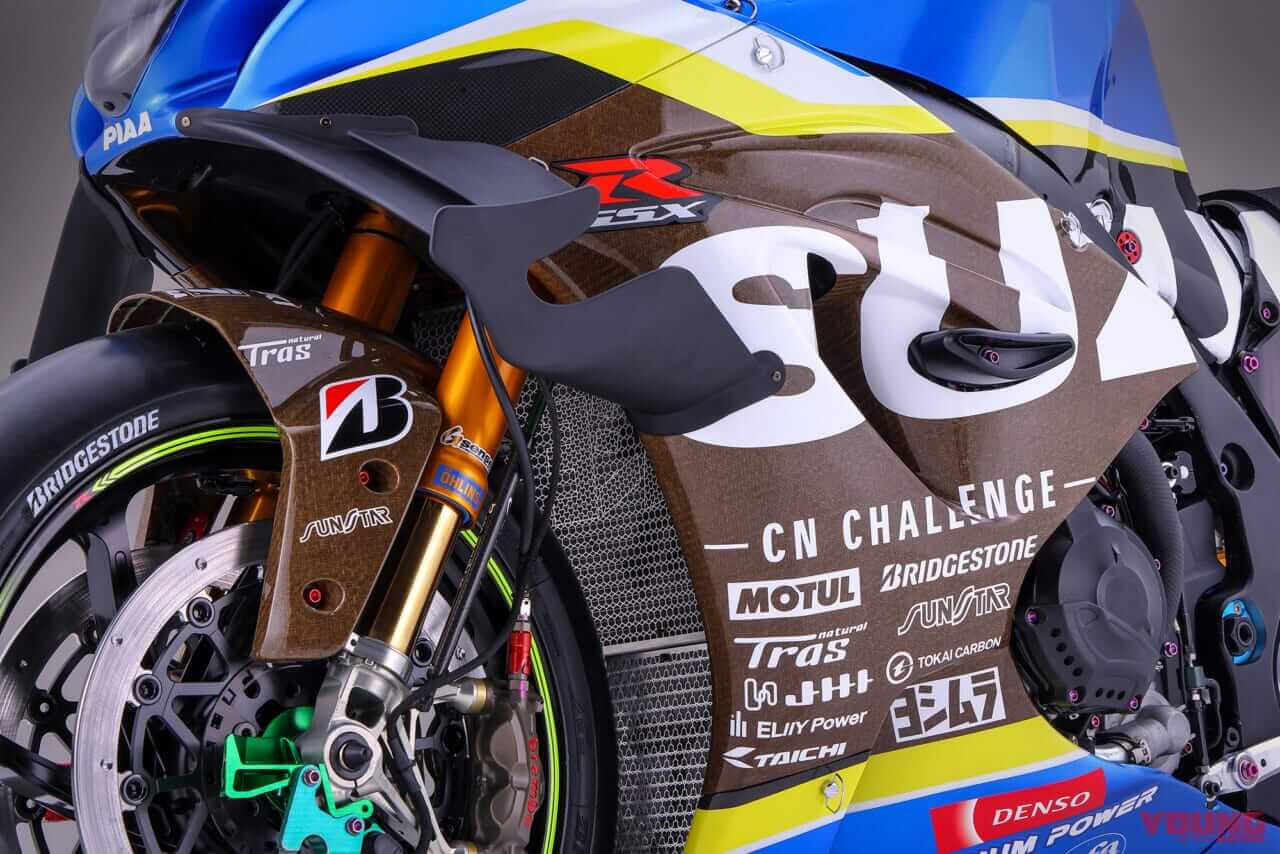 |チームスズキCNチャレンジ、2年目の鈴鹿8耐はサステナブルアイテムを拡大! 全日本ロードにもスポット参戦