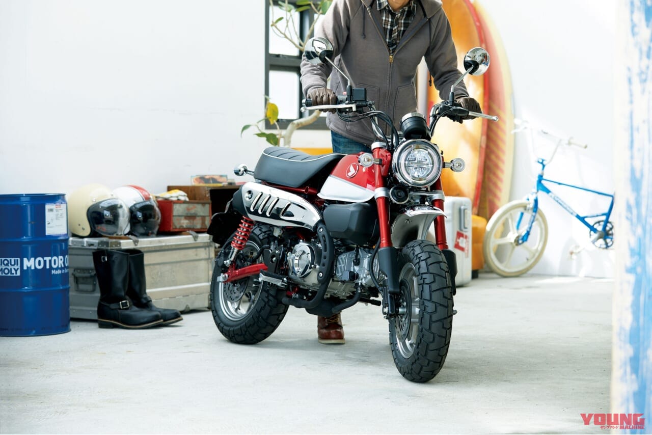 HONDA MONKEY125|”デカ猿”の衝撃:ホンダ「モンキー125」歴代カラー大図鑑【初代2018年モデル】