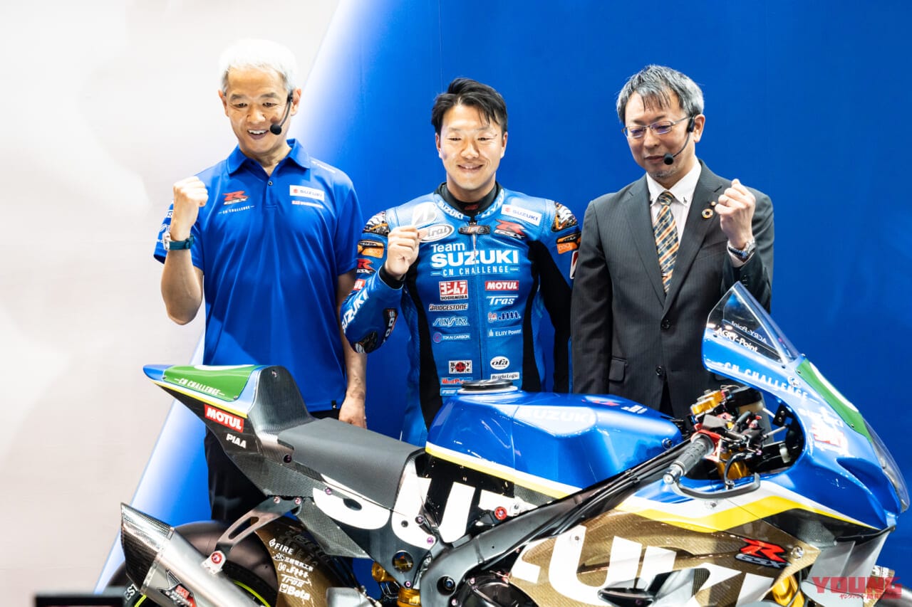 チームスズキCNチャレンジ|チームスズキCNチャレンジ、2年目の鈴鹿8耐はサステナブルアイテムを拡大! 全日本ロードにもスポット参戦