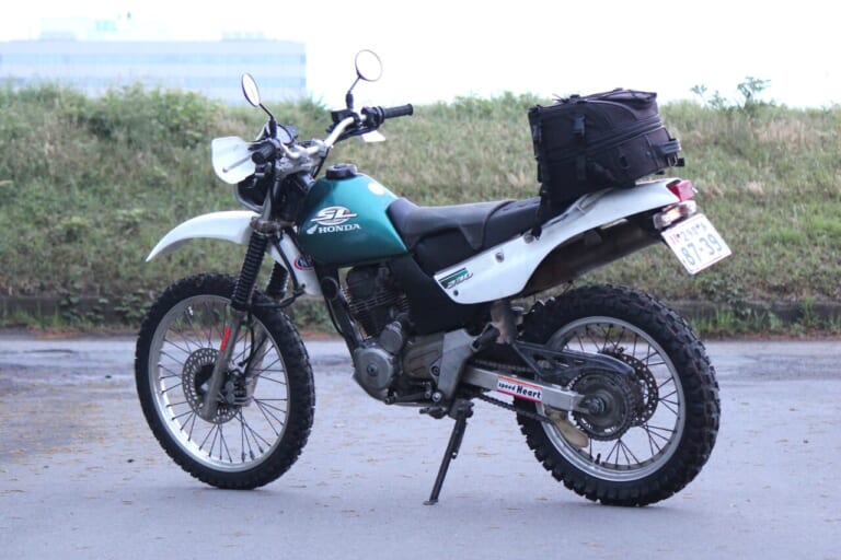 バイク荷物積載｜シートバッグ