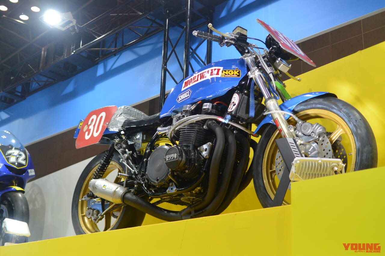Z1000 MORIWAKI MONSTER|伝説のマフラー”モリワキ フォーサイト”の復活と歴史的モデル群【当時のレースマシンも登場】