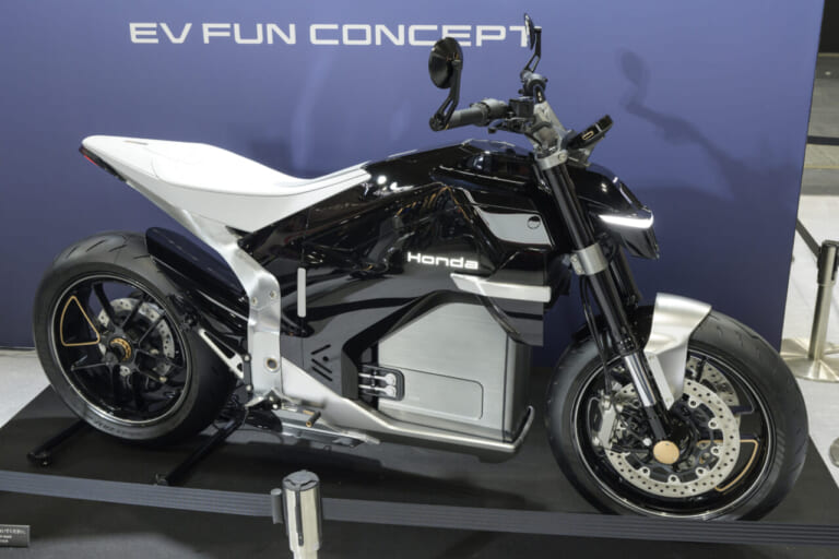 ホンダ|EV FUN CONCEPT|PCXより(出足は)速い! ホンダ電動原付二種スクーター「CUV e:」入魂の完全新設計モデル〈開発者インタビュー〉