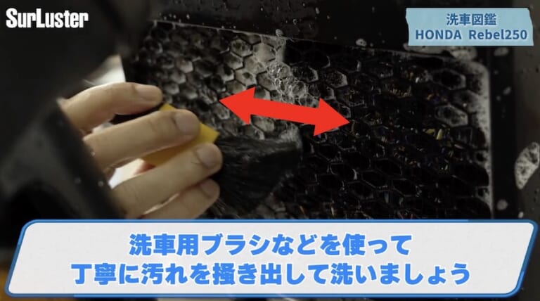 シュアラスター洗車図鑑｜ホンダ レブル250