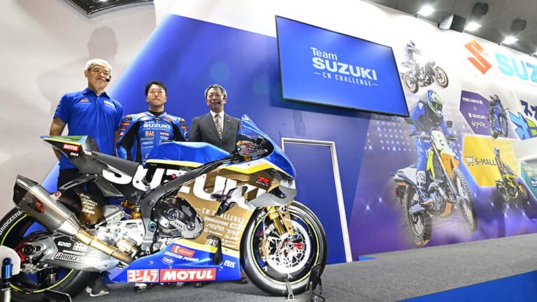 チームスズキCNチャレンジ、2年目の鈴鹿8耐はサステナブルアイテムを拡大! 全日本ロードにもスポット参戦