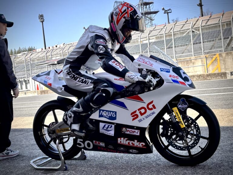 富樫虎太郎選手|中野真矢監督による56RACING活動開始から13年、今年から「SDG Jr. 56RACING」として若手育成を強化