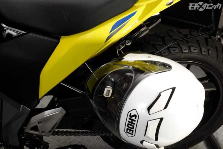キジマ｜ヘルメットロック V-STROM250SX 2023〜用｜使用