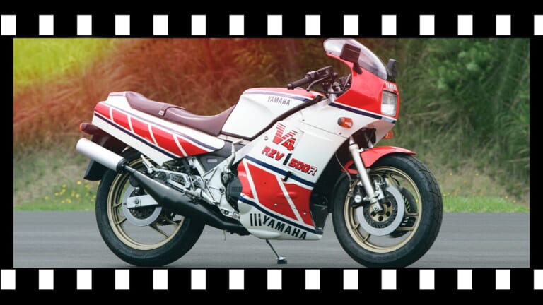 「究極のレーサーレプリカ!」1984ヤマハRZV500R：気分はケニーのYZRだった【あの素晴らしい名車をもう一度】