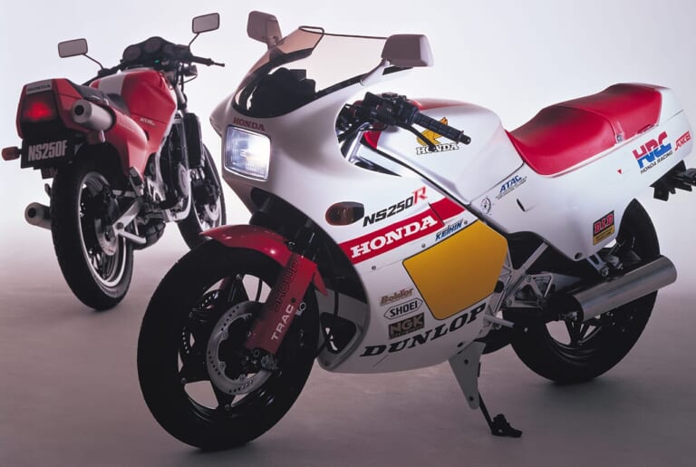 ホンダ NS250R|「レーサー“RS”と同時開発」WGPの興奮がそのままに:1984ホンダNS250R【あの素晴らしい名車をもう一度】