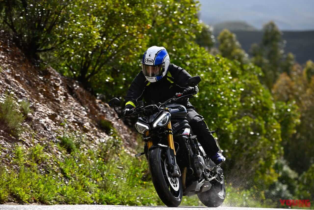 トライアンフ|スピードトリプル1200RS|懐深いキャラに強烈な3気筒の醍醐味! トライアンフ「スピードトリプル1200RS」試乗インプレション