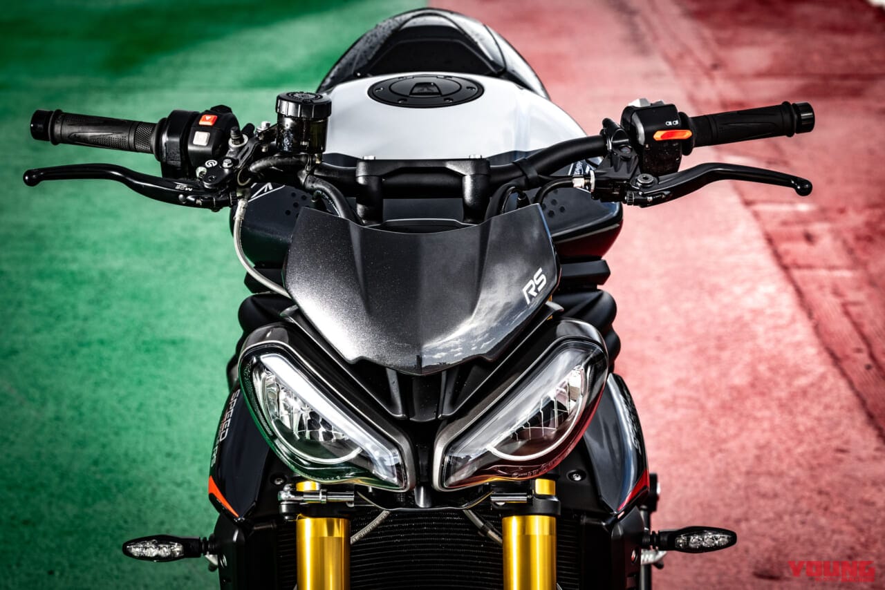 トライアンフ|スピードトリプル1200RS|懐深いキャラに強烈な3気筒の醍醐味! トライアンフ「スピードトリプル1200RS」試乗インプレション