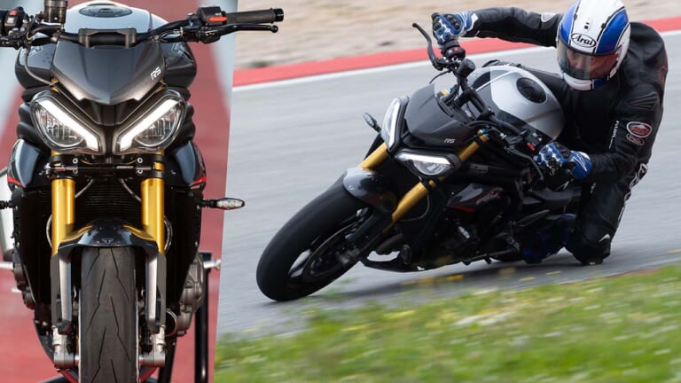 懐深いキャラに強烈な3気筒の醍醐味! トライアンフ「スピードトリプル1200RS」試乗インプレション