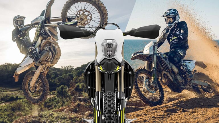 公道走行可能になる?! トライアンフが新型エンデューロモデルを発表