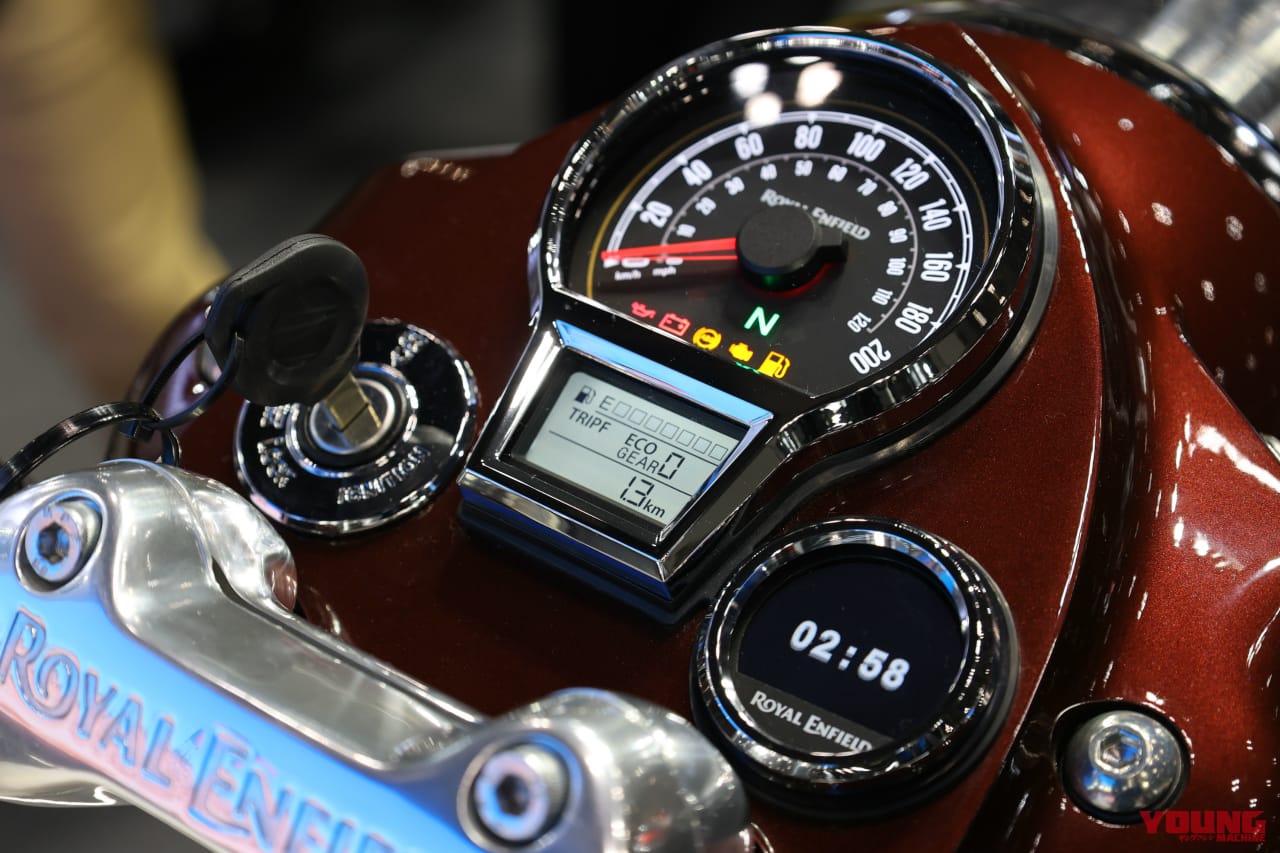 |ロイヤルエンフィールドのジャパンプレミア攻勢第一弾:新型クラシック650は「レトロ感と最新装備」を両立