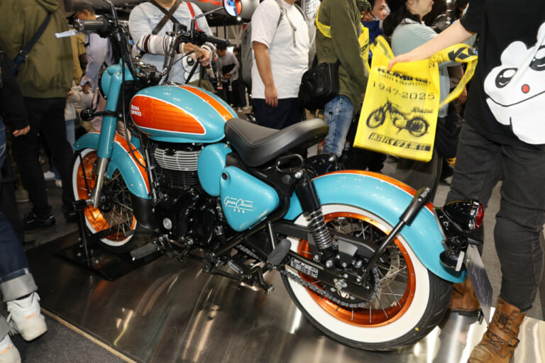 ゴアン クラシック350|「旧車気分をイージーに味わえる! 」 ロイヤルエンフィールド ゴアン クラシック350【ボバータイプで新登場】