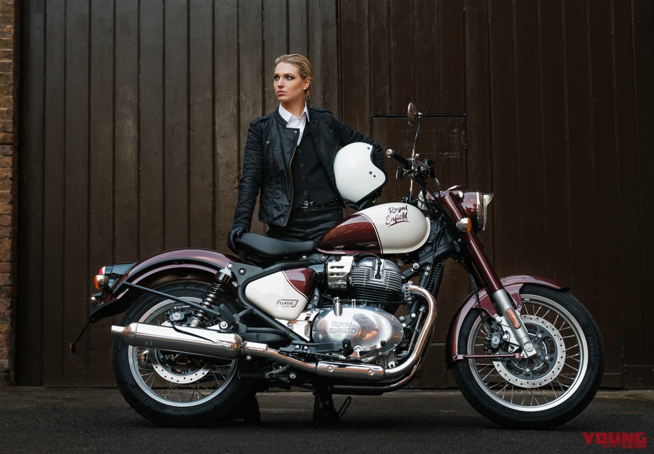 ロイヤルエンフィールド クラシック 650|ロイヤルエンフィールドのジャパンプレミア攻勢第一弾:新型クラシック650は「レトロ感と最新装備」を両立
