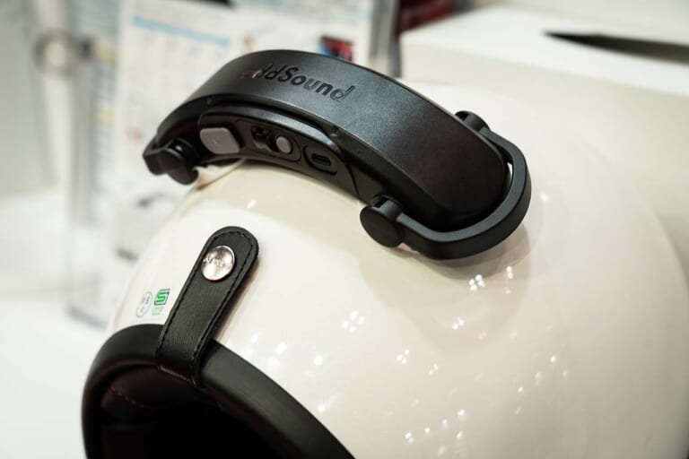 アドサウンド|キジマ|「ヘルメットを鳴らすスピーカー?!」「後続車の追突を防ぐ!」…ヘルメット用アイテム2選【東京MCショー】