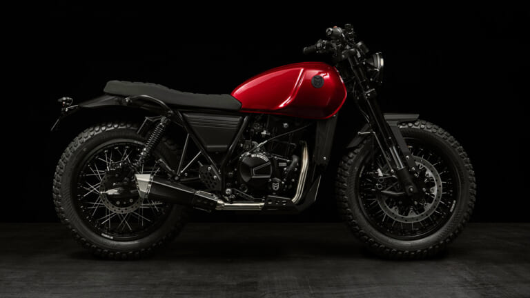 マットモーターサイクルズDRK-01 250CC CANDY RED|【限定30台×2色】英国発の軽二輪・マットモーターサイクルズ「DRK-01 250CC」に鮮烈な新色登場