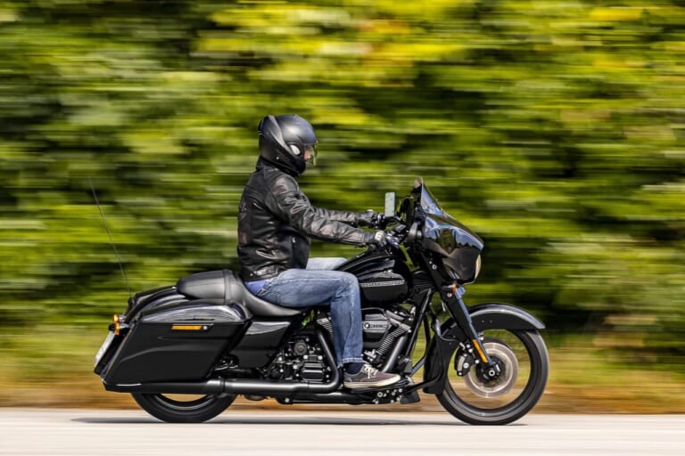バイク走行