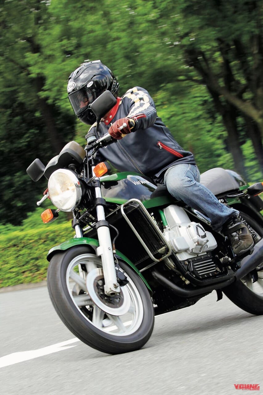 Van Veen OCR1000|漫画『熱風の虎』にも登場! 巨大ロータリーエンジン搭載バイク【バンビーンOCR1000】…1970年代モンスターマシンに乗る