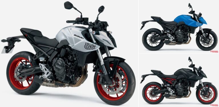 SUZUKI GSX-8S|30万円台~500万円弱!まで。2025年3月発売ネイキッド一覧【スズキ/カワサキ×ビモータ】