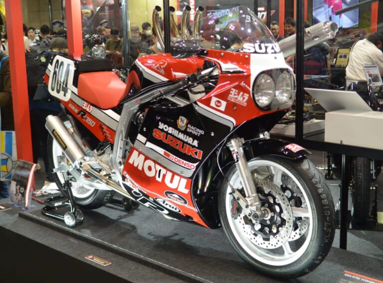 ヨシムラGSX-R750#604コンプリートマシン|「伝説の604号車」完全復活?! ヨシムラのGSX-R750コンプリートマシン、オークション販売へ