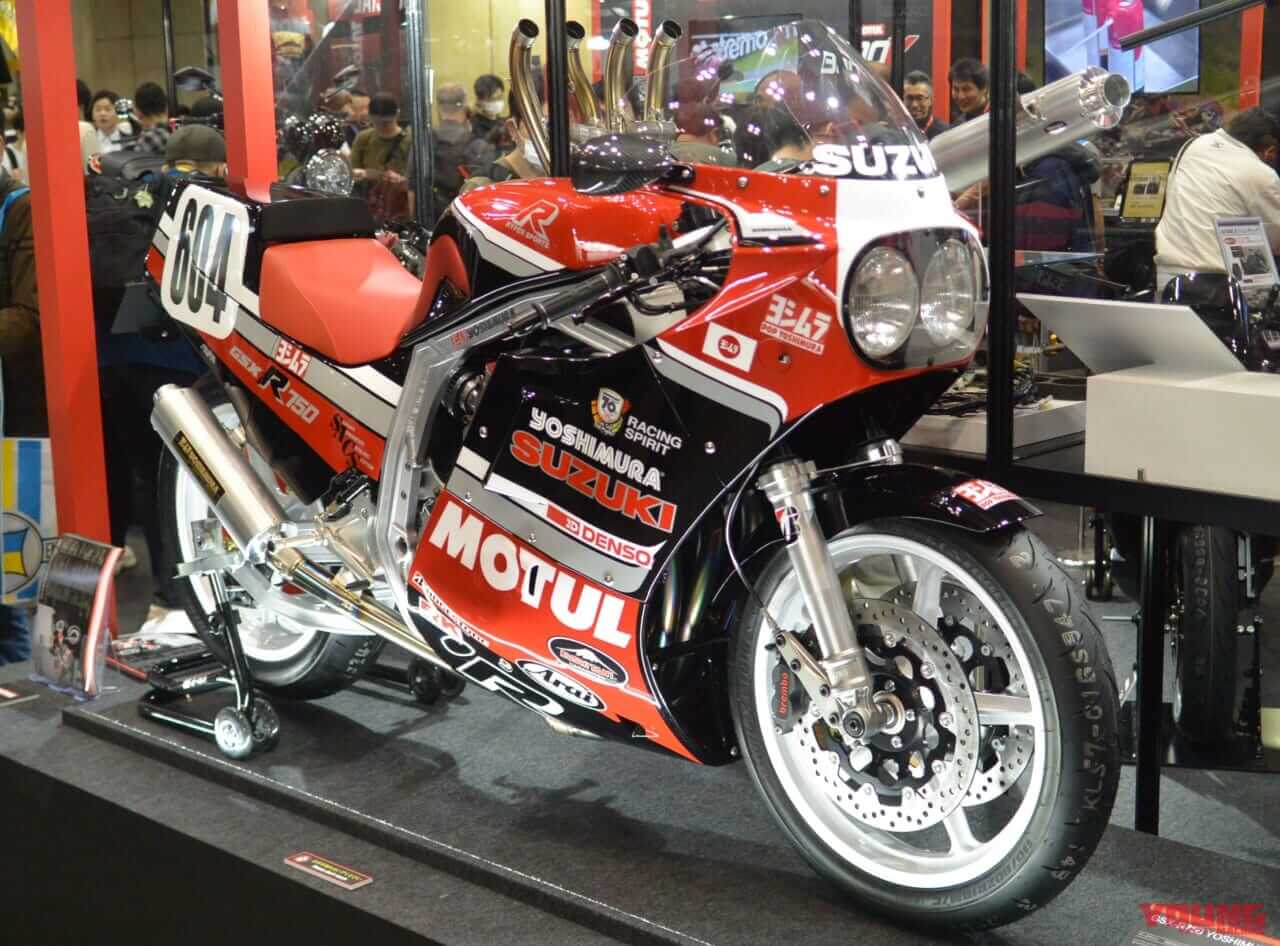 ヨシムラGSX-R750#604コンプリートマシン|「伝説の604号車」完全復活?! ヨシムラのGSX-R750コンプリートマシン、オークション販売へ