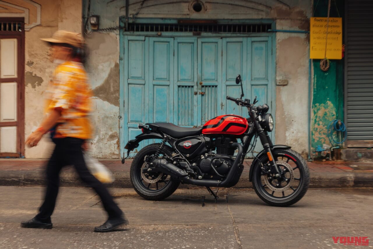 |ロイヤルエンフィールド「ハンター350」が早くもマイナーチェンジ! 新色&新グラフィックで7月にも正式発表へ