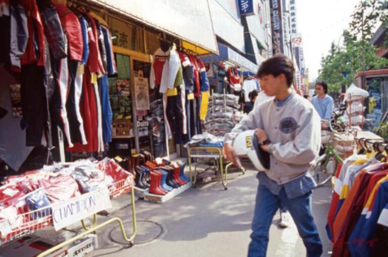 上野バイク街｜1980年代