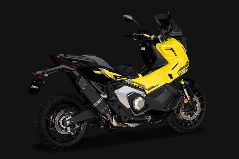 [トリックスター] 2025ホンダX-ADV 政府認証スリップオンマフラー「IKAZUCHI」発売!