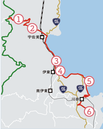 伊豆半島ツーリング｜東伊豆