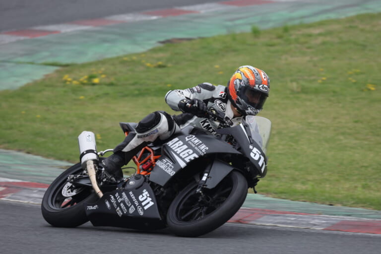 #511 豊田剛 Max10jr 4位 BL 1'15.906 4/7Lap|「岩城滉一率いる51ガレージの始動を追う」クラブマンロードレース第1戦に参戦【ベテラン勢の熱い挑戦とレースの舞台裏】