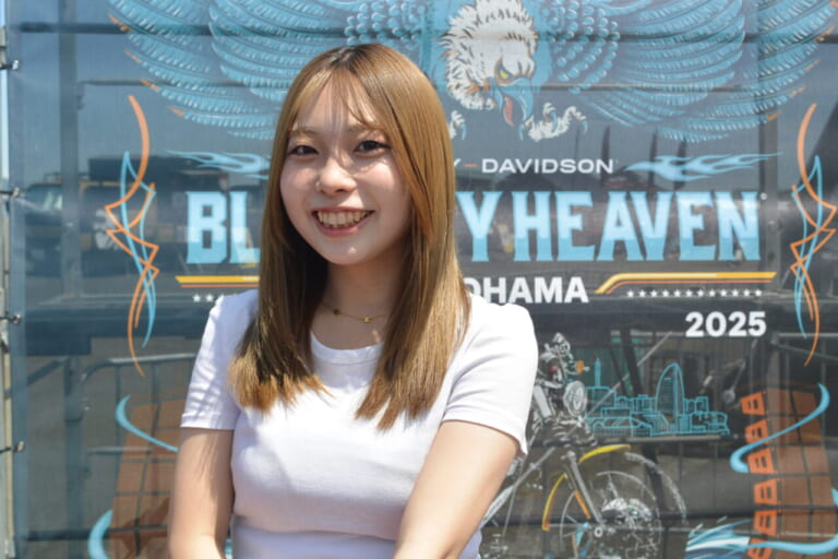 未来の愛車を探しにやってきた|【ブルスカ2025】横浜に集結! 輝くハーレー女子20選|個性と魅力が爆発! 「ビビッドでパワフル」