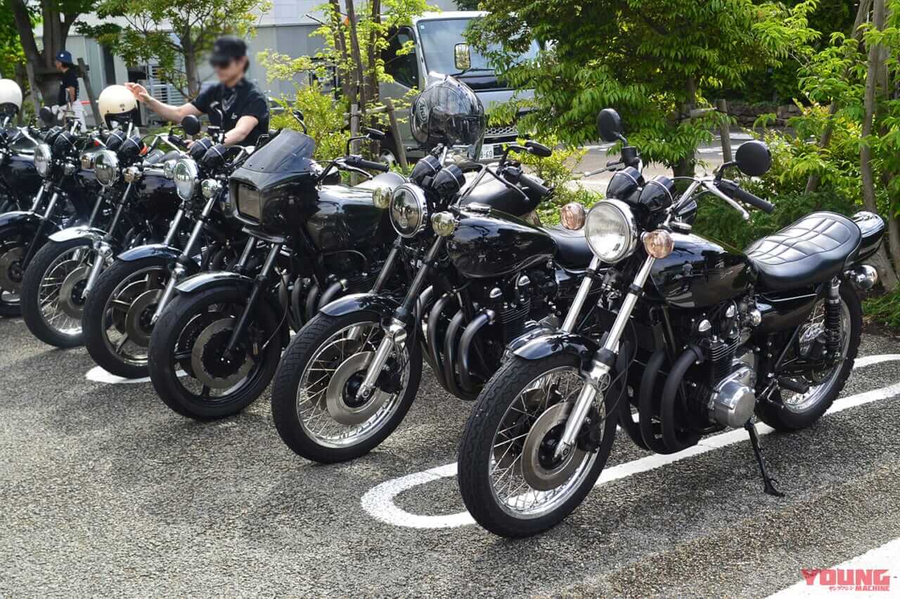 パムスで仕上げたマシン|岩城滉一も唸る! 空冷Z専門店パムス30周年イベントレポート in 代官山【Z1にローソンレプリカも】