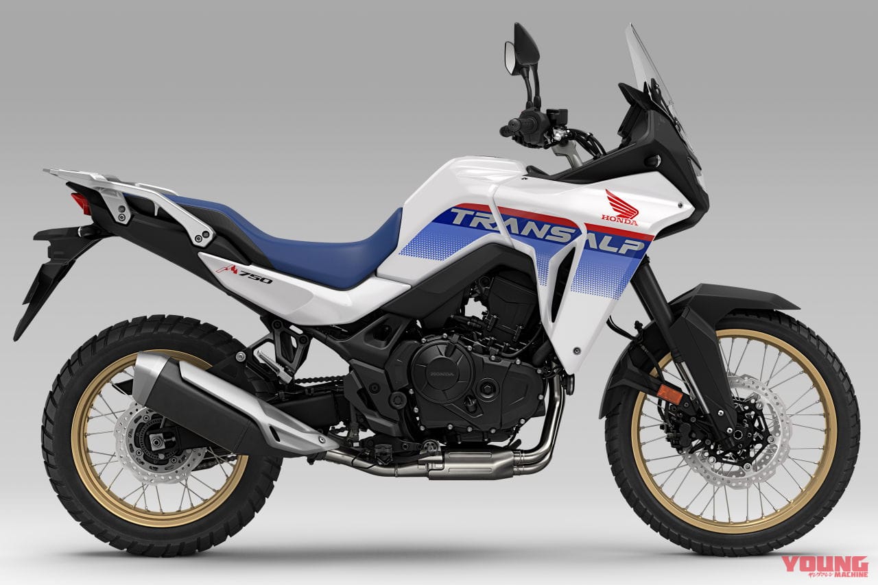 |ホンダ「XL750トランザルプ」新しい顔で5月29日に発売! ウインドスクリーンには環境対応素材DURABIOを使用