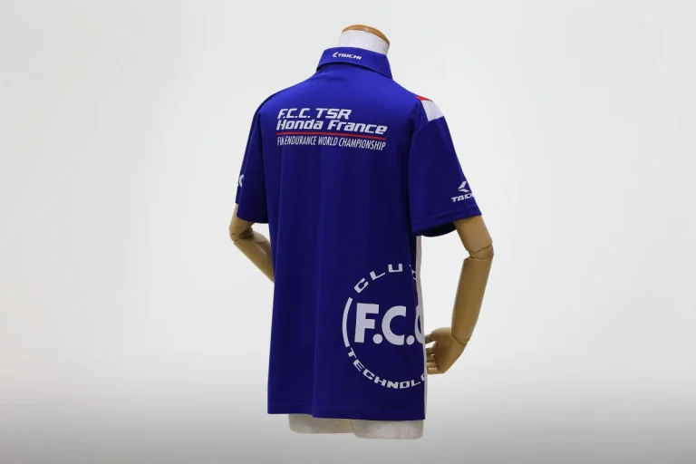 世界耐久選手権に参戦するF.C.C TSR Honda Franceのレプリカポロシャツ