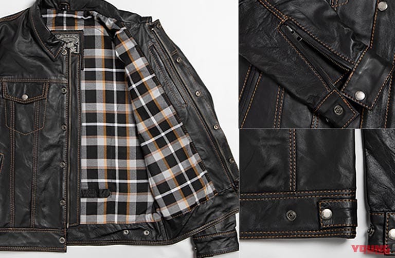 25SJ-1 レザージャケット|【デグナー2025春夏】街乗りもツーリングも! バイクウェア最新7選「自分らしいスタイルで」