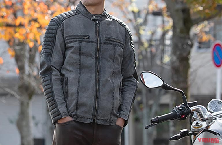 25SJ-2 メンズテキスタイル&レザーコンビジャケット|【デグナー2025春夏】街乗りもツーリングも! バイクウェア最新7選「自分らしいスタイルで」