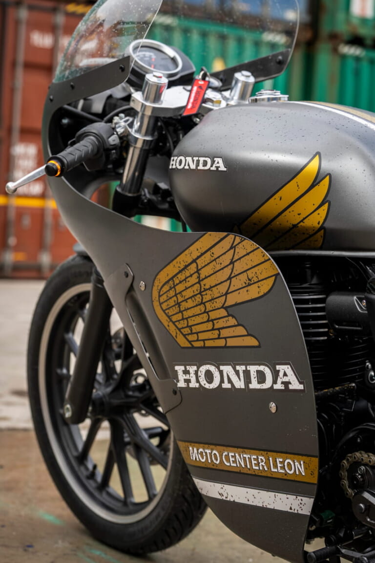 THE ROCKET LION|「このまま売ってくれ」「まるで純正カフェレーサー」ホンダ『GB350S』カスタムコンテスト優勝車は『THE ROCKET LION』