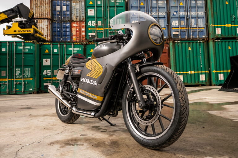 THE ROCKET LION|「このまま売ってくれ」「まるで純正カフェレーサー」ホンダ『GB350S』カスタムコンテスト優勝車は『THE ROCKET LION』