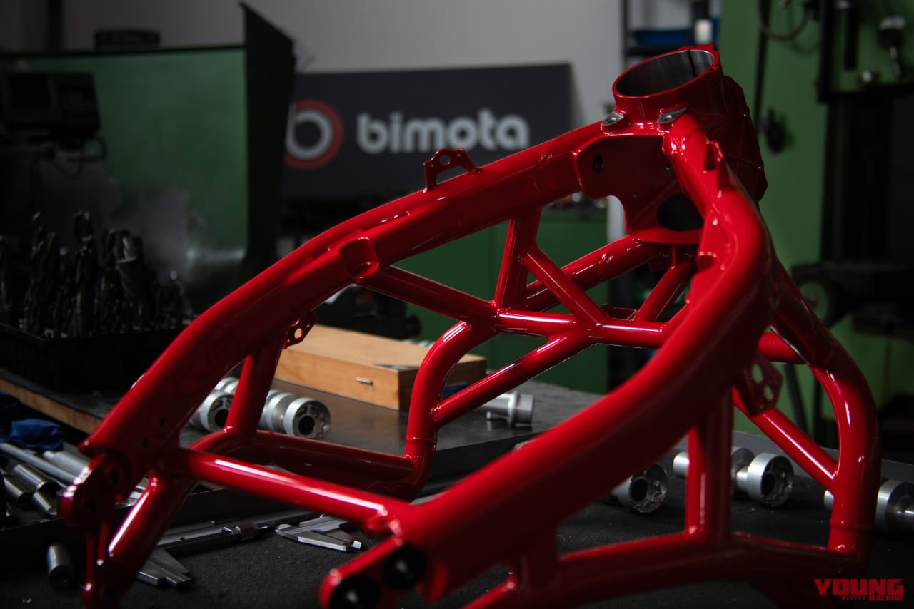 ビモータ|KB998リミニ|2025年モデル|【少数生産】可動式ウイング搭載! ビモータ製スーパーバイク「KB998 Rimini」発売日決定 ニンジャのエンジンをクロモリフレームに搭載