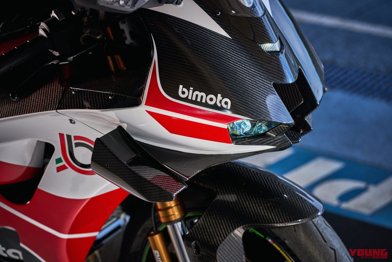 ビモータ|KB998リミニ|2025年モデル|【少数生産】可動式ウイング搭載! ビモータ製スーパーバイク「KB998 Rimini」発売日決定 ニンジャのエンジンをクロモリフレームに搭載