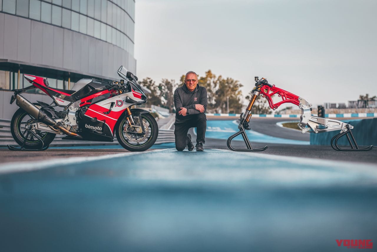 ビモータ|KB998リミニ|2025年モデル|【少数生産】可動式ウイング搭載! ビモータ製スーパーバイク「KB998 Rimini」発売日決定 ニンジャのエンジンをクロモリフレームに搭載