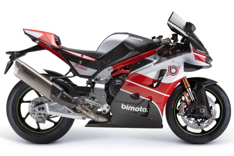 ビモータ|KB998リミニ|2025年モデル|【少数生産】可動式ウイング搭載! ビモータ製スーパーバイク「KB998 Rimini」発売日決定 ニンジャのエンジンをクロモリフレームに搭載